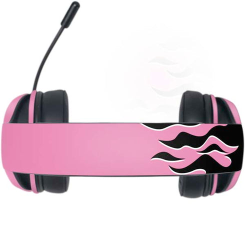 Pink Flames Razer Kraken X Skin
